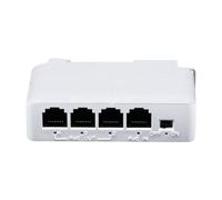 Niniang Rallonge PoE 1 à 3 Ports Répéteur PoE 10/100 M IEEE802.3Af pour Extension de Transmission IP pour Commutateur POE Caméra IP NVR Facile à Utiliser