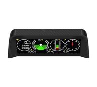 Niniang X90 Voiture Électronique Numérique GPS Compteur de Vitesse Affichage Tête Haute Inclinaison Mètre Altimètre Boussole Voiture Niveau Inclinaison Équilibreur