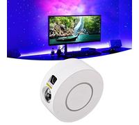 NiNight Lampe d'éclairage, projecteur d'étoiles LED lampe étoile romantique avec contrôle par application, projecteur de veilleuse étoile romantique rechargeable for fête dans la chambre à coucher, ca