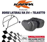 Ninja 250 R 2011 KAPPA Sacoches Latérales Semi Rigide RA314+TE4107K + Set