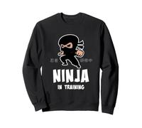 Ninja à l'entraînement, drôle, Mignon et Adorable, Petit Ninjutsu Ninja Sweatshirt
