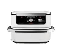 Ninja AF500EUWH friteuse Double 10,4 L Autonome 2470 W Friteuse d'air chaud Argent, Blanc