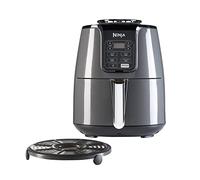 NINJA Friteuse Air [AF100EU] 4 Modes de Cuisson, Air Fry, Rôtissoire, Réchauffage, Déshydratation, Céramique Anti-Adhésive, 4,4 L, 1