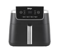 Ninja Air Fryer PRO Friteuse 4,7L, 1 tiroir, 4-en-1, sans huile, rôtir, réchauffer, déshydrater, cuire 1 à 2 portions, à partir de produits surgelés, tiroir, panier antiadhésifs, 2 000 W, Noir AF140EU