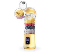 Ninja Blast BC151LB Mélangeur portable sans fil, récipient de 532 ml, mélangeur personnel pour milkshakes et smoothies, sans BPA, couvercle étanche et bec à gorgée, rechargeable par USB-C, pièces