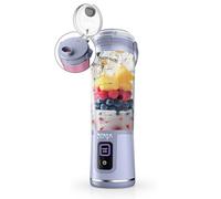 Ninja Blast BC151ML Mixeur Blender Portable Sans Fil, Récipient de 532 ml, Mélangeur Personnel pour Milkshakes et Smoothies, Sans BPA, Couvercle Étanche et Bec à Gorgée, Rechargeable par USB-C, Pièces