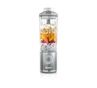 Ninja Blast Max mixeur portable, 570 ml, rechargeable, tasse et couvercle étanche, 3 fonctions de mixage, fait des smoothies, des boissons protéinées et des granités, Argent BC251EUSL