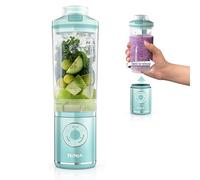 Ninja Blast Max Mixeur Portable + Twist & Go Mixer Personal Mixer Ninja Blender Smoothie Blend Ice Crush 3 Programmes sans Fil Amovible Récipient de 650 ml Passe au Lave-vaisselle