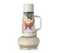 Ninja BlendBoss Blender avec mug portatif, blender personnel avec mug de voyage amovible, 3 modes de préréglages automatiques, Sable DB351EUSD1