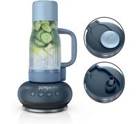 Ninja BlendBoss Blender Portable avec Gobelet de Voyage Amovible, 3 Modes Automatiques Prédéfinis, Pilonne la Glace, 710 ml, Pièces Compatibles Lave-Vaisselle, Cyberspace