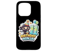 Ninja Boys Onze 11e Anniversaire Anniversaire 11ème fête Coque pour iPhone 15 Pro