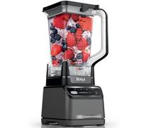 Ninja BR201AMZ Blender professionnel 2.0, 1200 W, programme Auto-iQ, lames de broyage totales, carafe de 70 onces, 4 vitesses manuelles pour smoothies, smoothies et boissons congelées, pièces