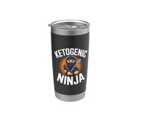 Ninja cétogène - Régime cétogène Gobelet isotherme en acier inoxydable double paroi