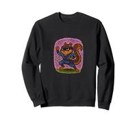 Ninja Chipmunk, Guerrier furtif de la forêt, créature Amusante Sweatshirt