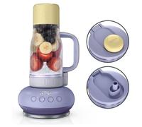 Ninja DB351EUPR blender 0,71 L Mélangeur de table 1100 W Lavande et Jaune