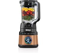 Ninja Detect Power Blender Pro & Single Serve 2-en-1, mixeur 1200W avec récipient 2L, 1 gobelets individuel, mixeur pour smoothies et boissons glacées, hachage de légumes, Noir & Cuivre, TB301EUCP
