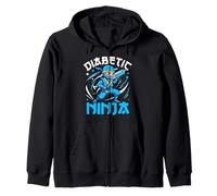 Ninja diabétique Sweat à Capuche