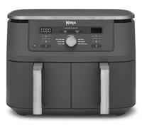 Ninja DZ400EU friteuse Double 9,5 L Autonome 2470 W Friteuse d'air chaud Gris