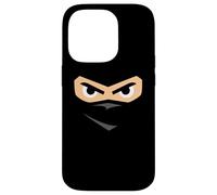 Ninja Eyes & Face in The Shadows Halloween Party Costume Coque pour iPhone 14 Pro