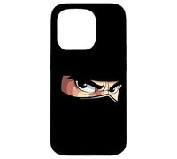 Ninja Eyes & Face in The Shadows Halloween Party Costume Coque pour iPhone 15 Pro