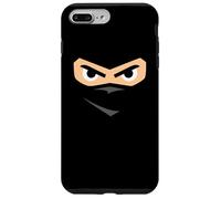 Ninja Eyes & Face in The Shadows Halloween Party Costume Coque pour iPhone 7 Plus/8 Plus
