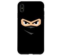 Ninja Eyes & Face in The Shadows Halloween Party Costume Coque pour iPhone XS Max