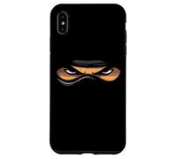 Ninja Eyes & Face in The Shadows Halloween Party Costume Coque pour iPhone XS Max