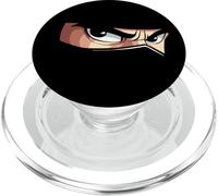 Ninja Eyes & Face in The Shadows Halloween Party Costume PopSockets PopGrip pour MagSafe