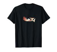 Ninja Eyes & Face in The Shadows Halloween Party Costume T-Shirt