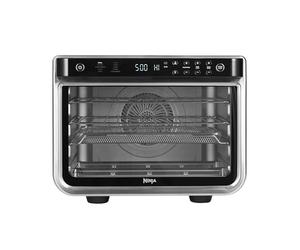 Ninja Foodi Four Multifonction 10-en-1, mini-four portable, surfaces de travail, four multifonction avec 10 fonctions de cuisson; Air Fry, Roast, Grill, Bake and more, Silver/Black DT200EU