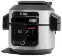 Ninja Foodi Multicuiseur avec SmartLid, 11-en-1, 6L, Multifonctions | Autocuiseur, Cuisson sous pression, Friteuse à air, Vapeur combinée, Mijoteuse, Griller, Cuire, Acier - OL550EU