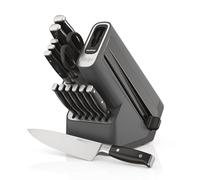 Ninja Foodi StaySharp Bloc de couteaux avec aiguiseur intégré set de luxe 14 pièces, K32014EUUK