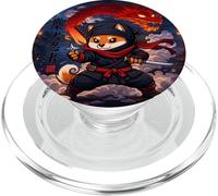 Ninja Fox sous Le Pouvoir du Dragon PopSockets PopGrip pour MagSafe