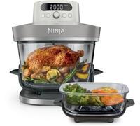Ninja Friteuse sans huile CRISPi PRO 7-en1 AS101EULG, 2 récipients en verre 5,7 et 2,3 L, beige