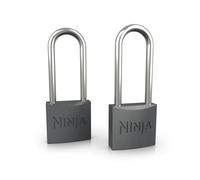 Ninja FrostVault Cadenas Perfect-Fit, lot de 2 cadenas pour glacière avec anse en acier trempé durable et double verrou, accessoire pour glacière pour le plein air et le voyage XSKPDADLOCKEUK