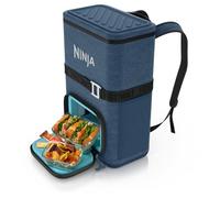 Ninja FrostVault Go Glacière Sac à Dos Isotherme Souple d’extérieur 17 litres 24 canettes avec tiroir Dry Zone, Bleu Marine FF124EUUKNV