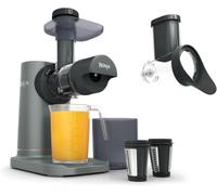 Ninja JC152UK Presse à froid 3 en 1 avec tranches et hachoir Pichet de 700 ml et récipient à pulpe de 1,1 l Compact