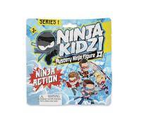 Ninja Kidz Mystery Ninja Figures Mystery Set avec 9 Personnages à Collectionner, Produit sous Licence Officielle