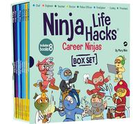 Ninja Life Hacks Careers 8 Book Box Set, (Books 105-112: Chef, Engineer, Teacher, Doctor, Police Officer, Firefighter, Coding, President)