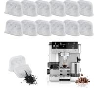 Ninja - Lot de 12 filtres à eau Ninja - Accessoires pour machine à café de luxe - Filtre à charbon actif - Filtre à charbon actif - Filtre à charbon pour machines à expresso - Filtre à eau pour
