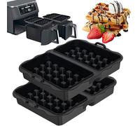 Ninja Lot de 2 accessoires pour friteuse à air chaud, en silicone, compatible avec Ninja AF300EU, AF400EU, AF451EU, SL400EU, AF500DE, Air Fryer Accessories