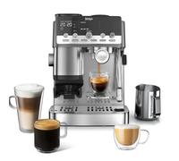 Ninja Luxe Café Mini 2-en-1, Machine à café filtre et expresso avec broyeur à grains intégré et mousseur automatique ES351EU