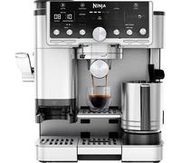 Ninja Luxe Cafe Pro Machine à expresso noir, acier inoxydable 1650 W avec fonction café filtre, avec broyeur, avec fonction