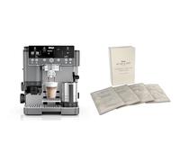 NINJA Luxe Premier Machine à café 3-en-1, Pour réaliser espressos, infusions à froid et café filtre, ES601EUGM Luxe Café Espresso Machine Descaler 4-Pack, XSKDCLSOL4EUK