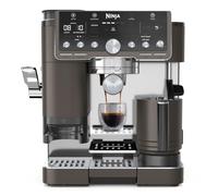 Ninja Machine à café Luxe Pro 3-en-1, Latte, Cappuccino, Infusion à froid et Espresso avec broyeur à grains et mousseur à lait intégrés, facile à utiliser, 5 préréglages mousse, Bronze, ES701EUBR