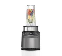 Ninja Mixeur avec Auto-iQ, mélange dans la tasse, commandes One Touch, faire des smoothies, des milkshakes et des friandises glacées, passe au lave-vaisselle, lames en acier inoxydable, 1000 W, 2