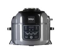 Ninja Multicuiseur Foodi, Air Fryer, 7-en-1, 6L, 7 fonctions de cuisson, Autocuiseur Multifonction, Cuisson sous pression, Friture à l'air, Cuisson lente, Gril et plus, Acier brossé et Noir, OP300EU