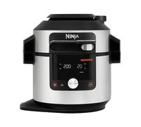 Ninja Multicuiseur Foodi MAX Air Fryer, Smart Lid, 14 fonctions de cuisson, 7.5L, Autocuiseur, Cuisson sous pression, Friture à l'air, Cuisson lente, Grill et plus, Acier inoxydable, OL750EU