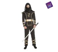 Mom Black Ninja Man Costume Noir XS Enfants