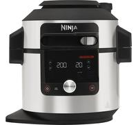 Ninja OL650EU Foodi MAX 12-in-1 SmartLid Multicuiseur inox, 12 fonctions